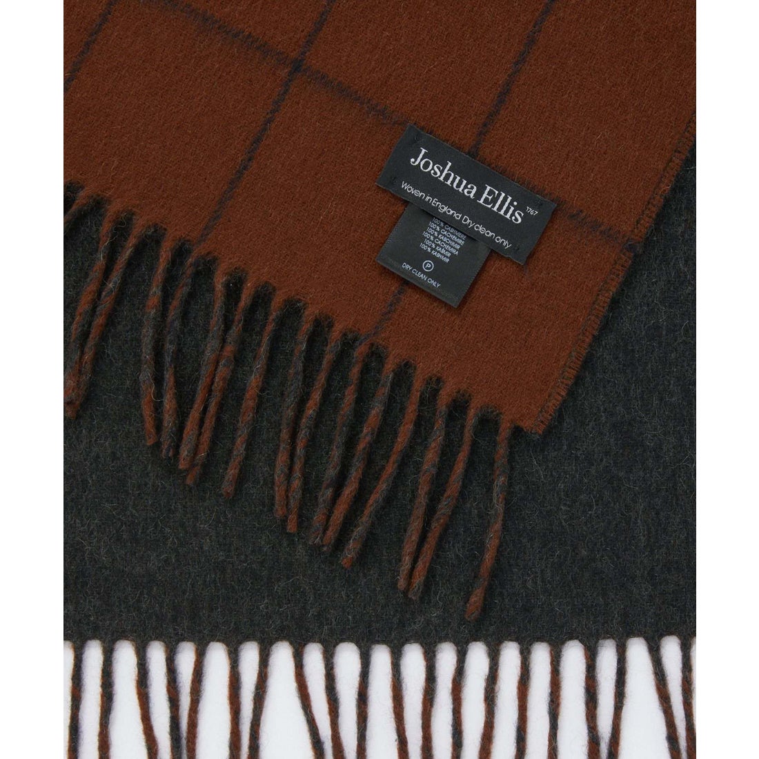 ジョシュアエリス Joshua Ellis マフラー メンズ レディース 30×180