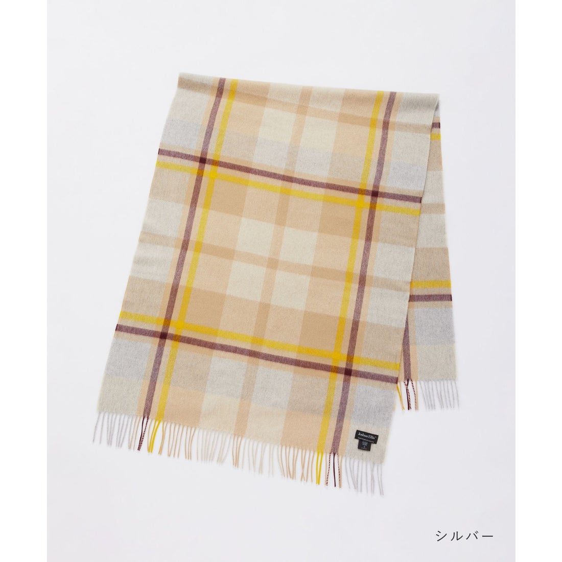 ジョシュアエリス Joshua Ellis マフラー メンズ レディース 70×190