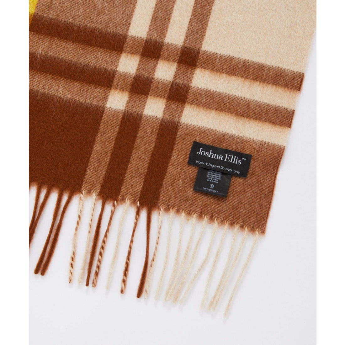 ジョシュアエリス Joshua Ellis マフラー メンズ レディース 70×190