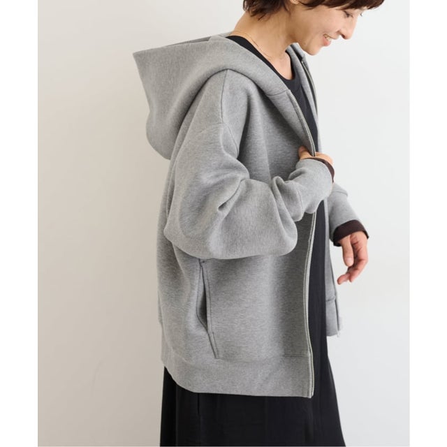 スピック＆スパン Spick & Span エコファーブルゾン （ベージュ