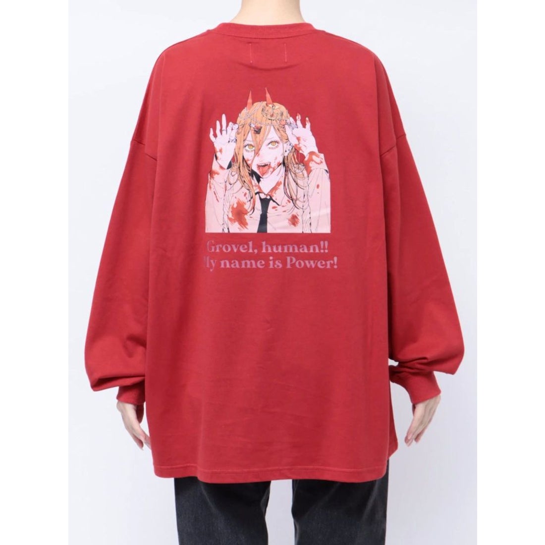 ジュエティ jouetie 【チェンソーマン】パワー UNISEX TEE （ブラック