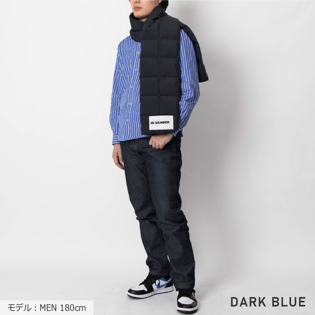 ジルサンダー Jil Sander マフラー ダウンマフラー メンズ レディース