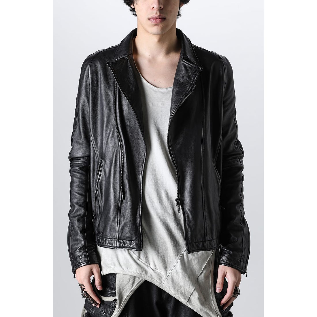 ユリウス JULIUS Leather Jacket （Black） 通販 大阪心斎橋/京都