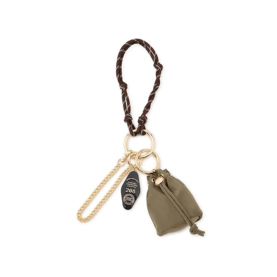 サロン アダム エ ロペ SALON adam et rope' パラコードマルチチャーム