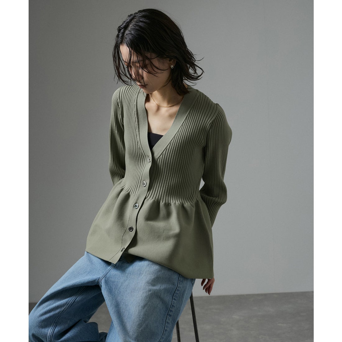 サロン アダム エ ロペ SALON adam et rope' 【WEB限定】Vネック