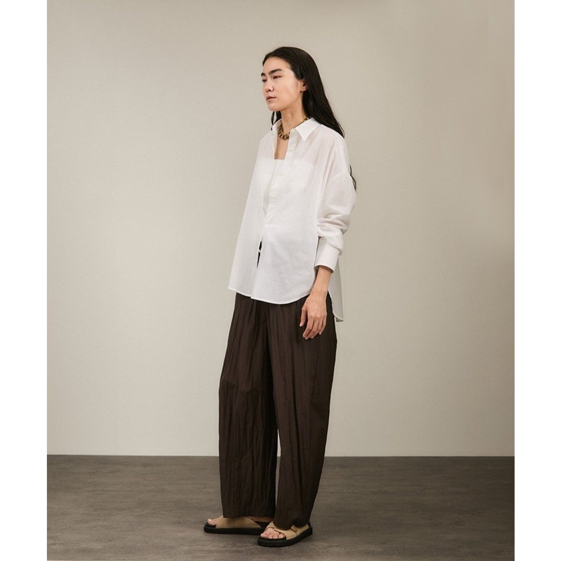 サロン アダム エ ロペ SALON adam et rope' ウールナイロンワッシャー