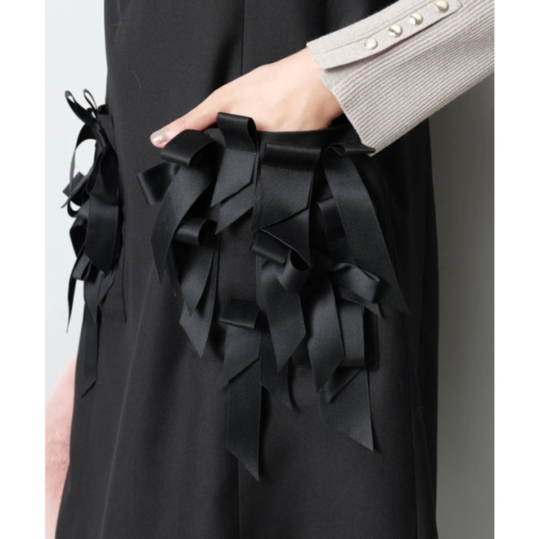 ジャスグリッティー JUSGLITTY デコラリボンジャンスカ （黒