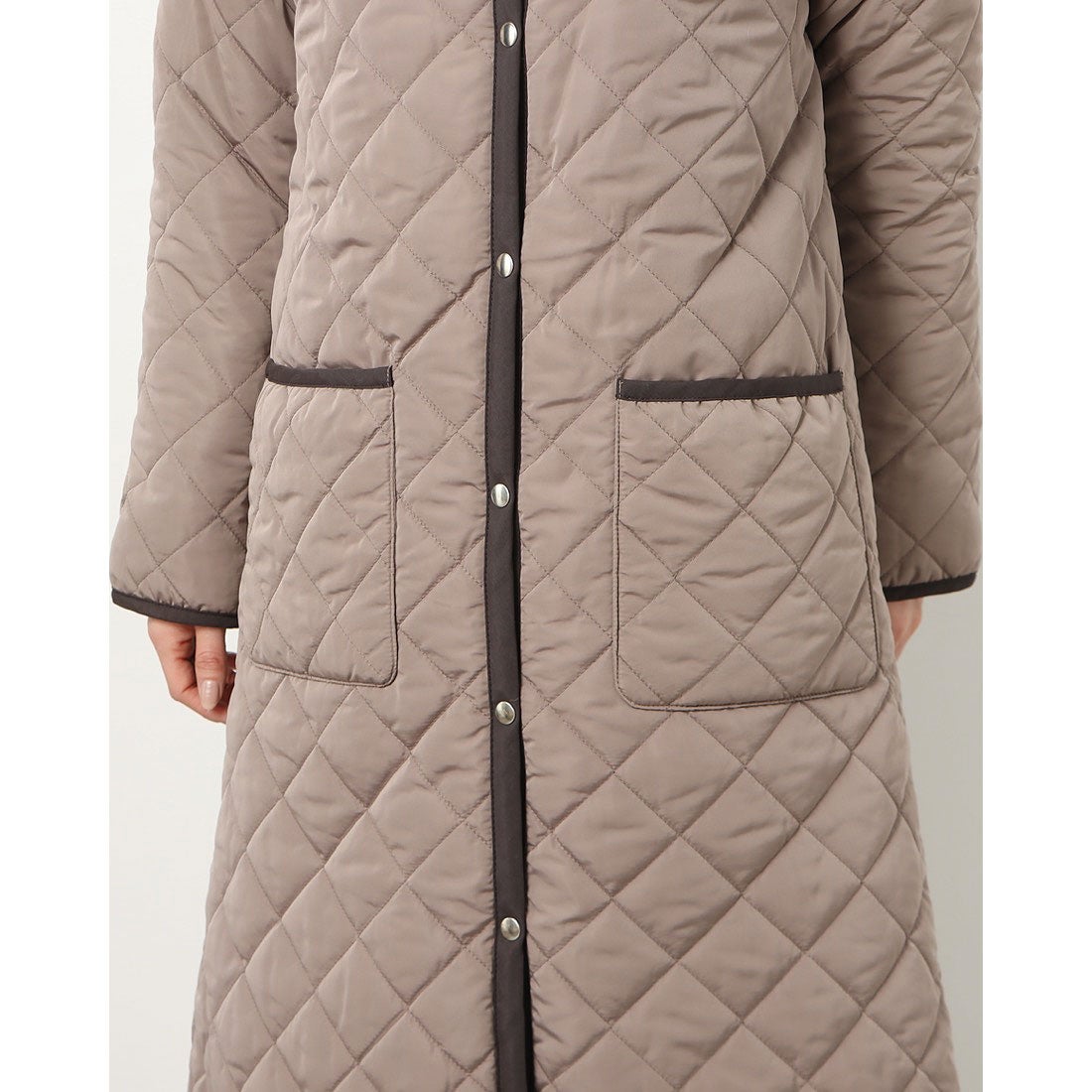 ジャスグリッティー JUSGLITTY キルティング×ボアリバーシブルコート