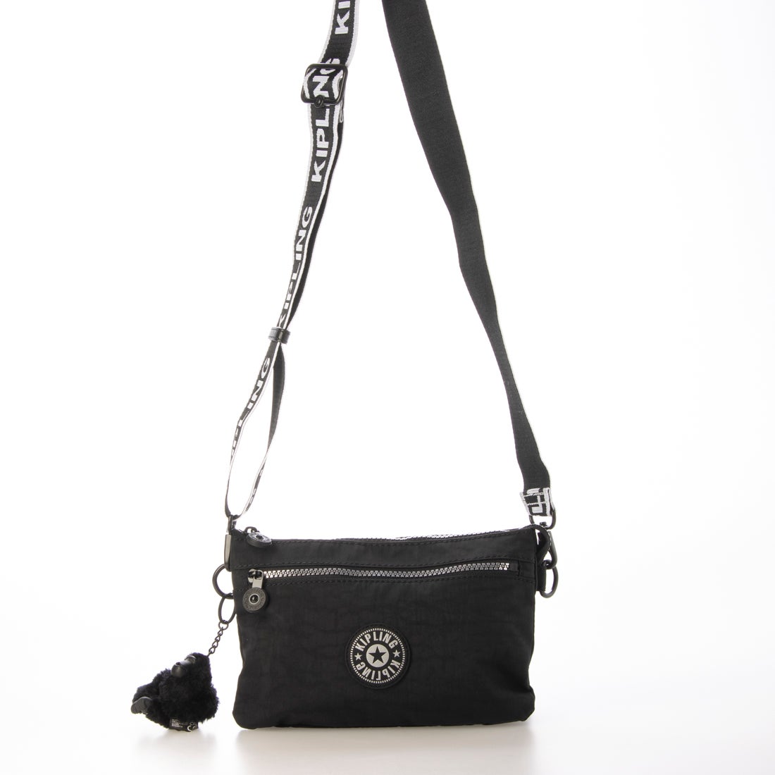 キプリング Kipling RIRI ZIP クロスボディバッグ （Glorious Silver