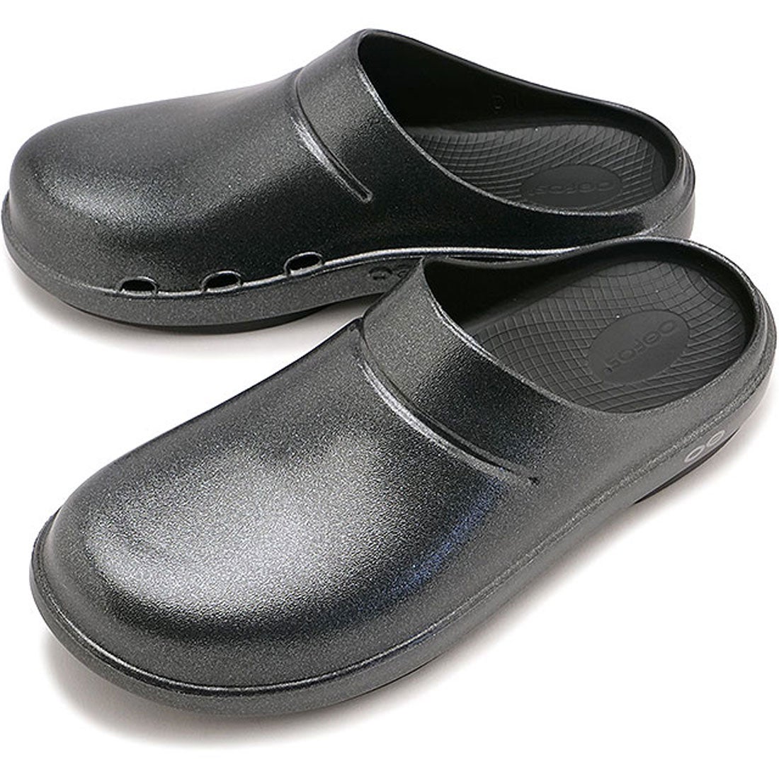 ウーフォス OOFOS OOcloog Luxe Black-Sparkle [2000100158252