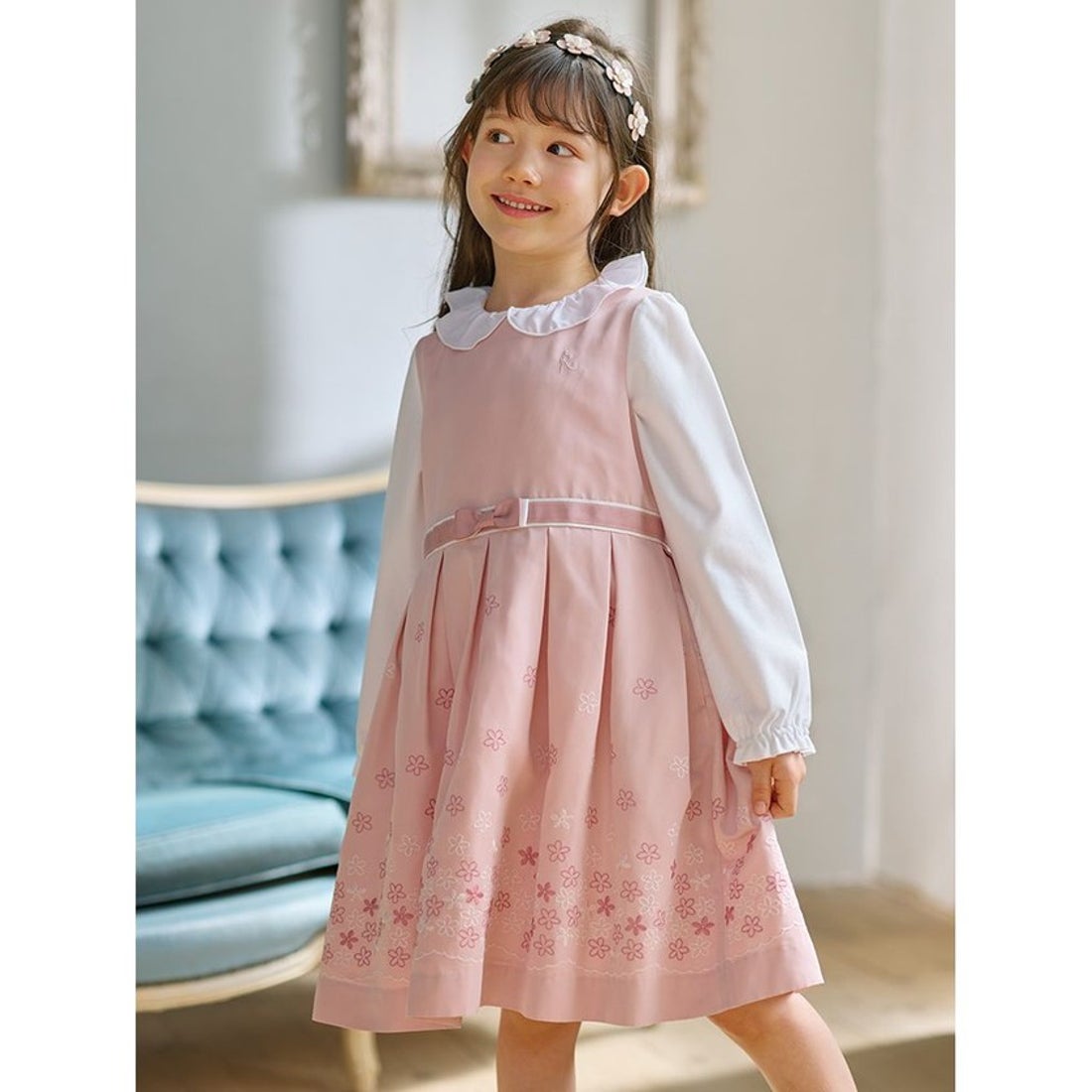 クミキョク キッズ 組曲 KIDS 【110－140cm】サクラサク ワンピース