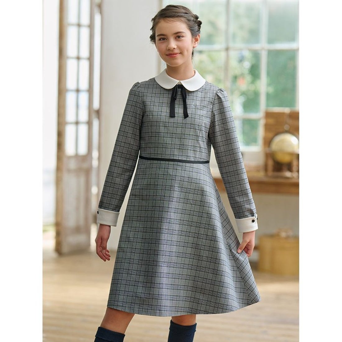 クミキョク キッズ 組曲 KIDS 【150－170cm】グレンチェック