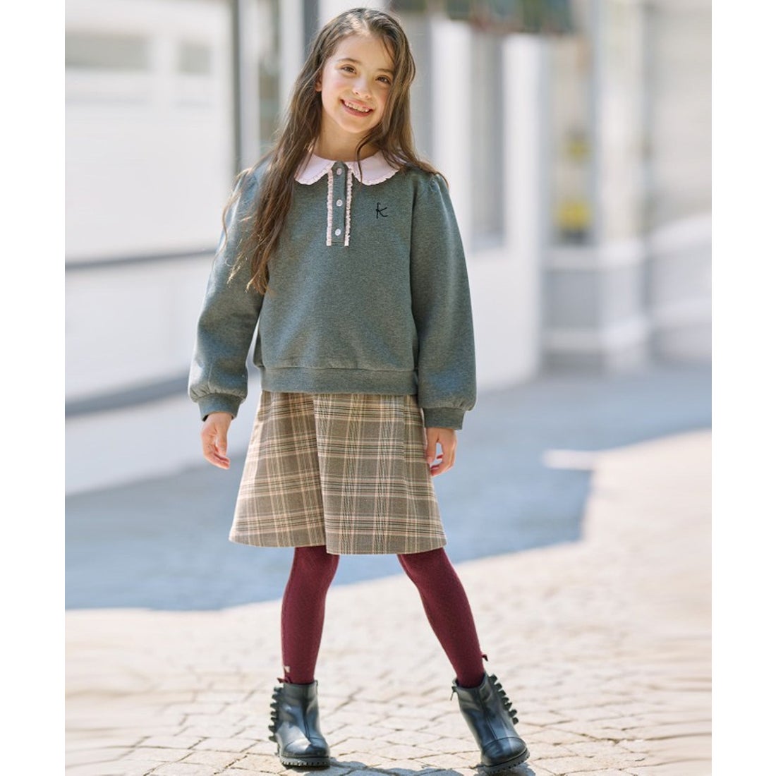 クミキョク キッズ 組曲 KIDS 【110－140cm】キチントチェック