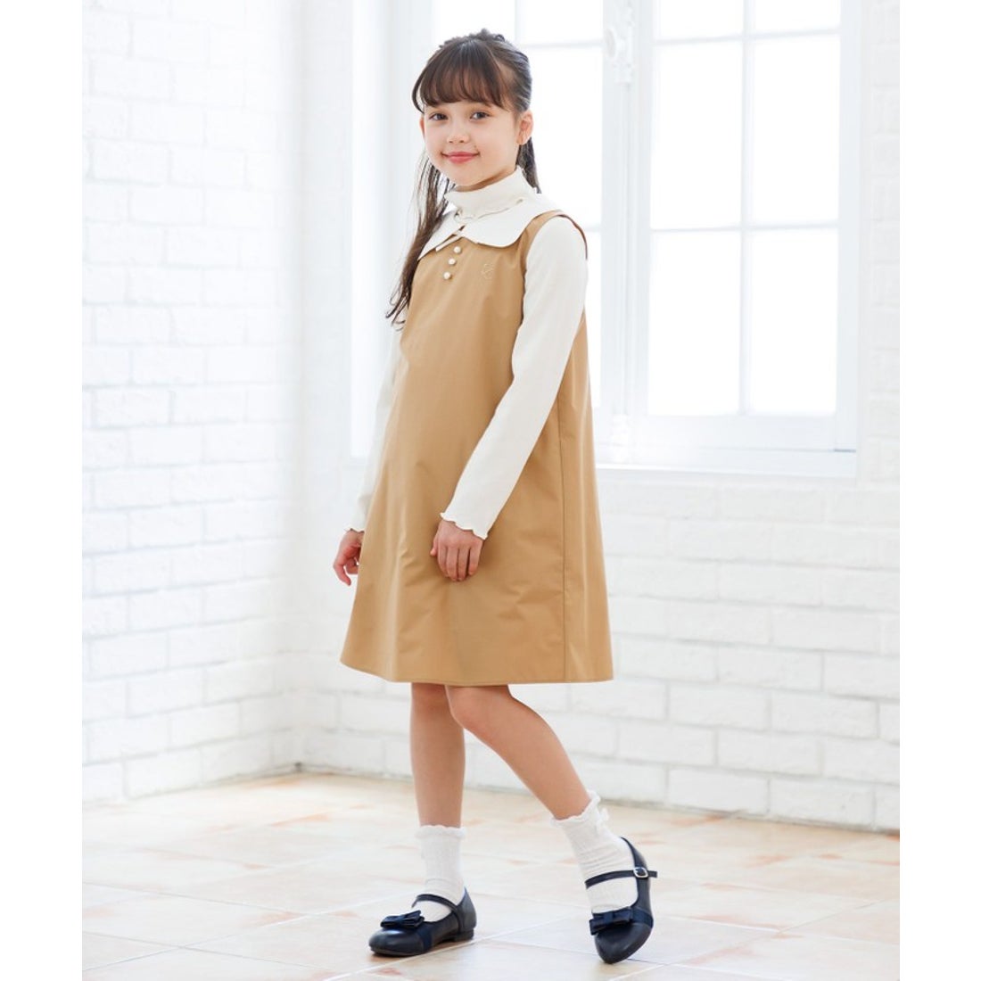 クミキョク 組曲 フォーマル アンサンブル 千鳥格子 150 160 楽天市場