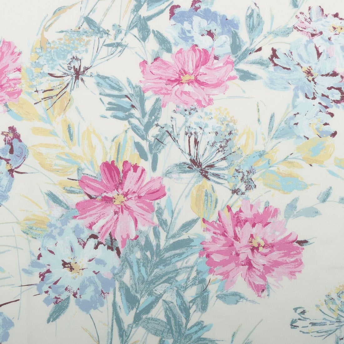 ローラ アシュレイ LAURA ASHLEY ◇フラワープリントカーテン 100