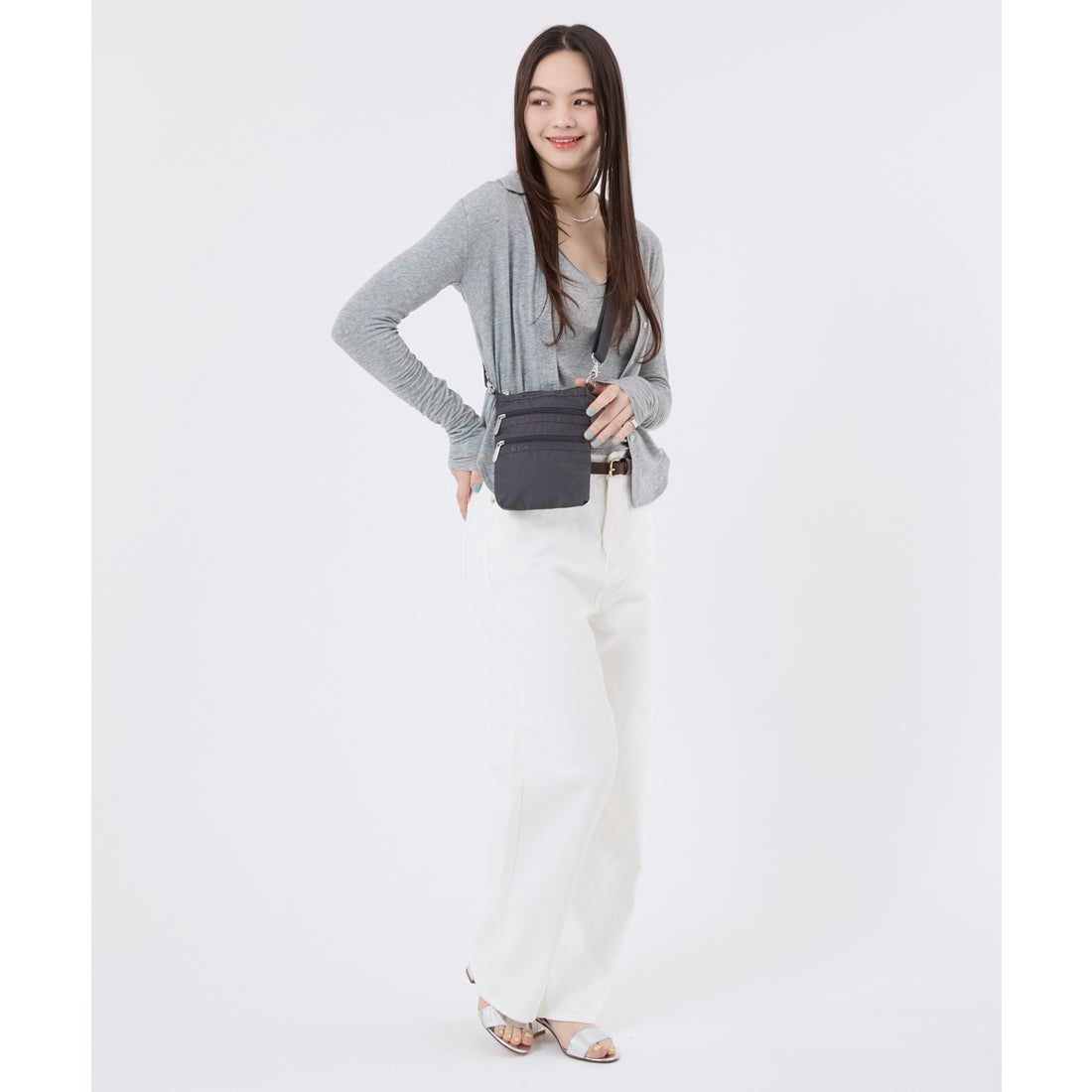 レスポートサック LeSportsac 3 ZIP CROSSBODY （サンダー） -waja