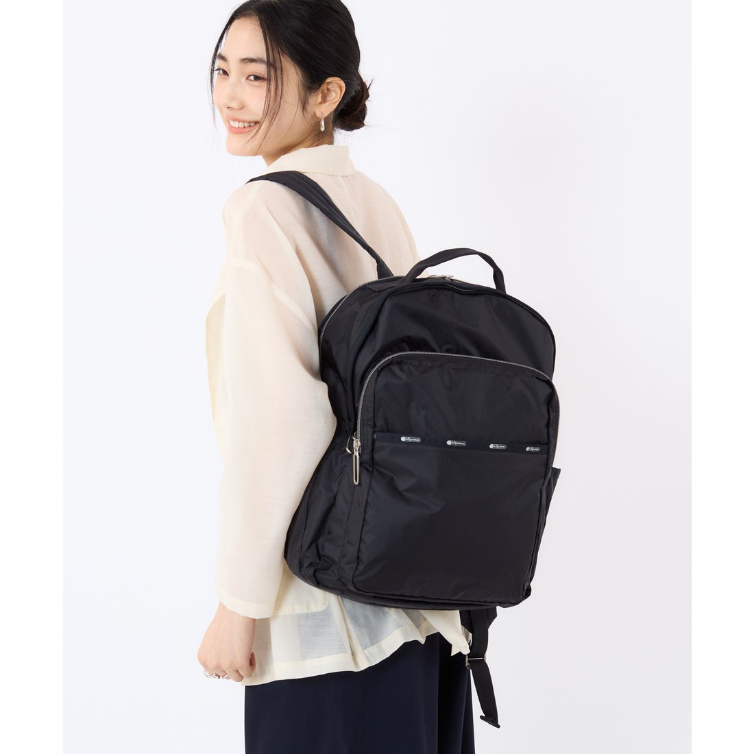 レスポートサック LeSportsac ESSENTIAL CARRYALL BP （ブラックC