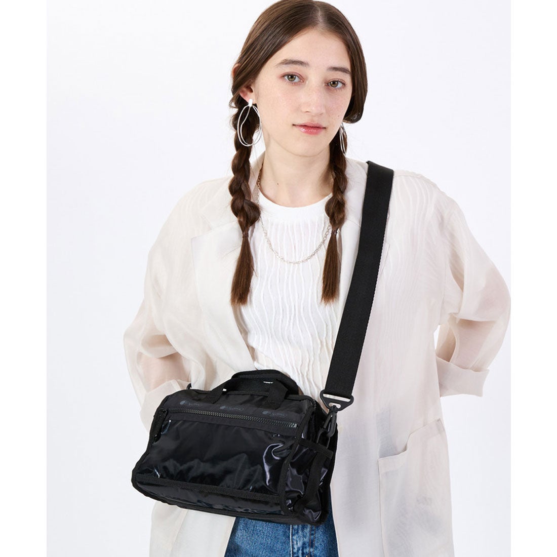 レスポートサック LeSportsac MINI DUFFEL CROSSBODY （ブラック