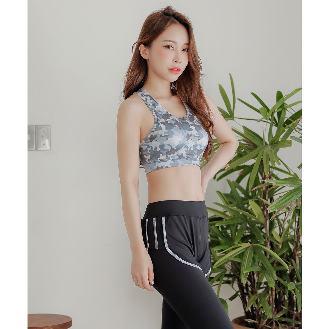 レースレディース Lace Ladies ラッシュガード レギンス付きショート