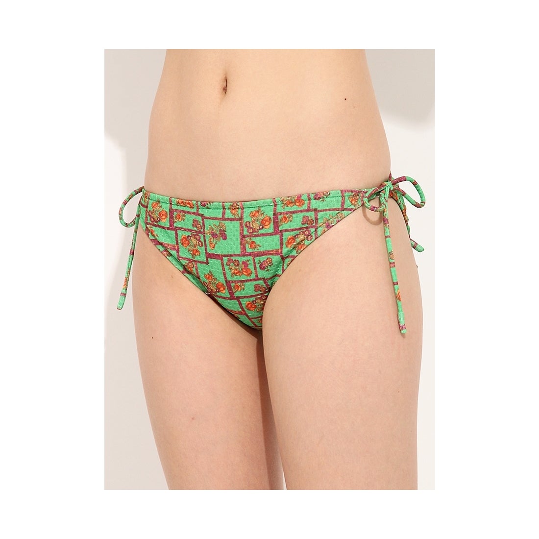 LILY BROWN Lily Brown シャーリングバンドゥビキニ オフホワイト