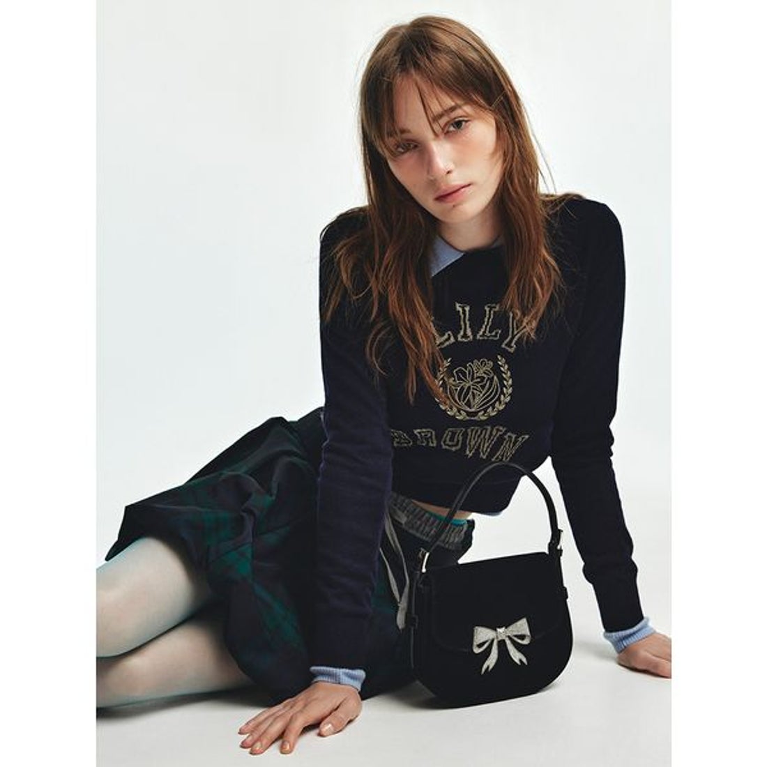 リリーブラウン LILY BROWN バルーンミニスカート （OWHT