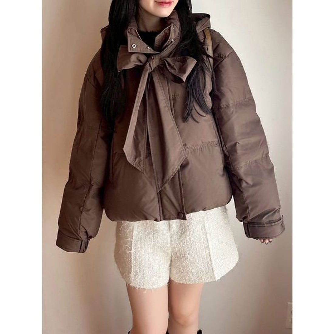 リリーブラウン LILY BROWN 【WEB限定カラー】recycleリボンダウン