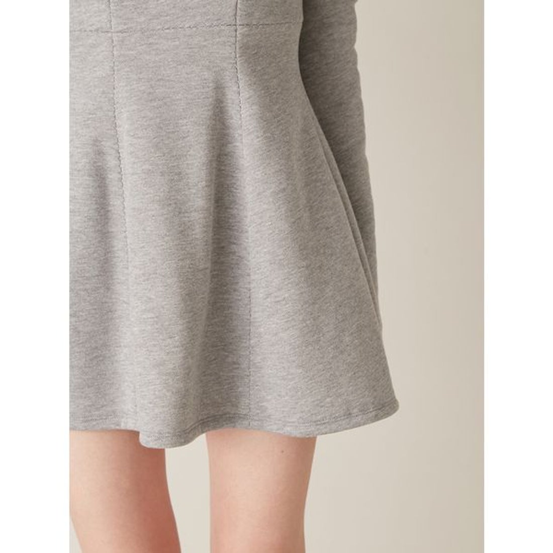 リリーブラウン LILY BROWN ロココ調スウェットミニワンピース （WHT