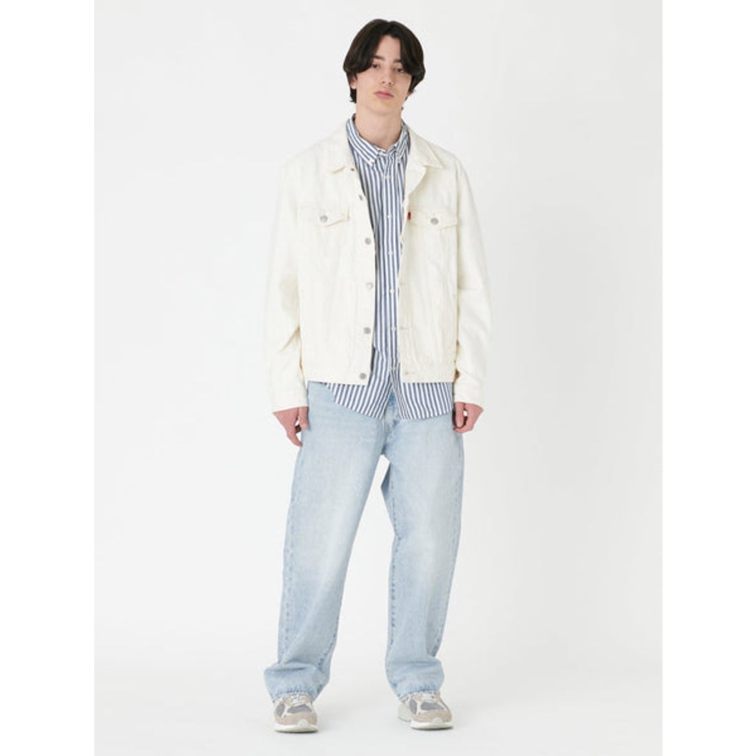 リーバイス LEVI'S トラッカージャケット ホワイト EVERLASTING LIGHT