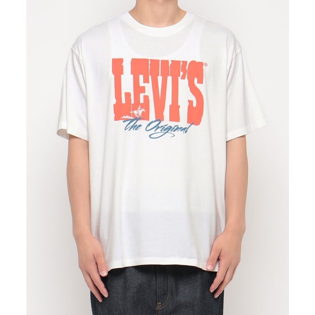 リーバイス LEVI'S VINTAGE FIT GRAPHIC TEE LEVI ARCHIVAL WH