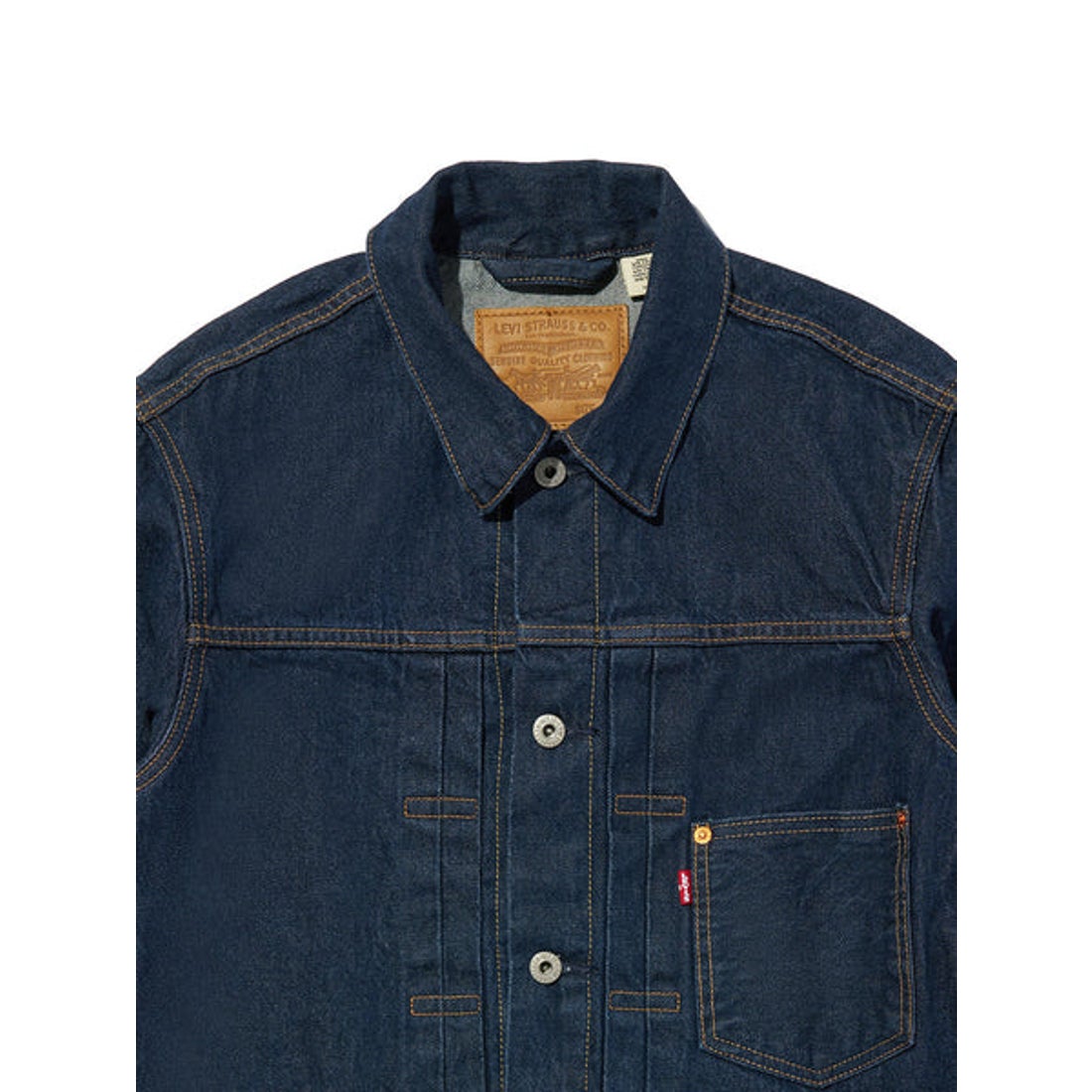 リーバイス LEVI'S TYPE I トラッカージャケット セルビッジ （Dark