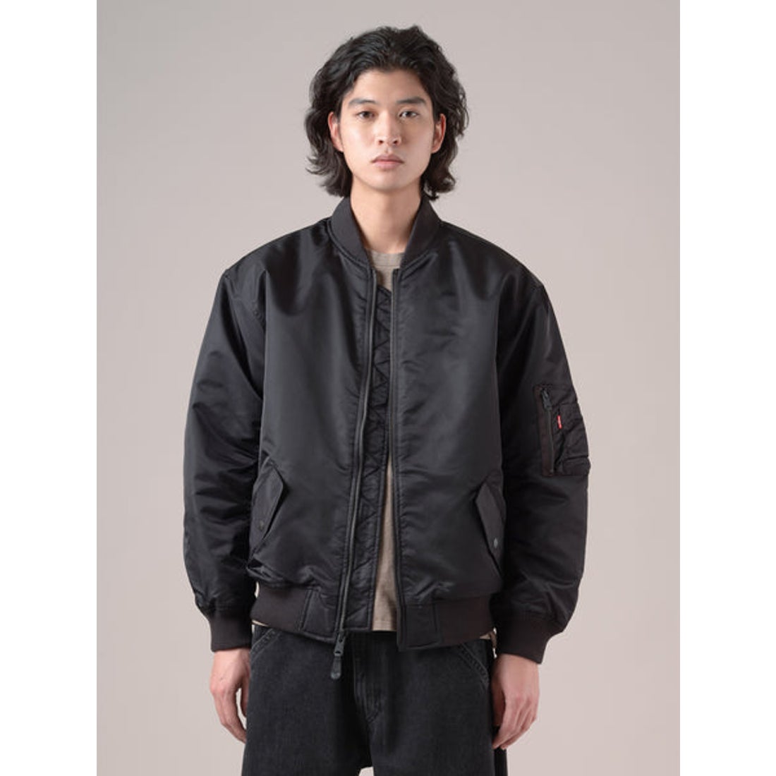 リーバイス LEVI'S MA-1 ボンバージャケット （Blacks