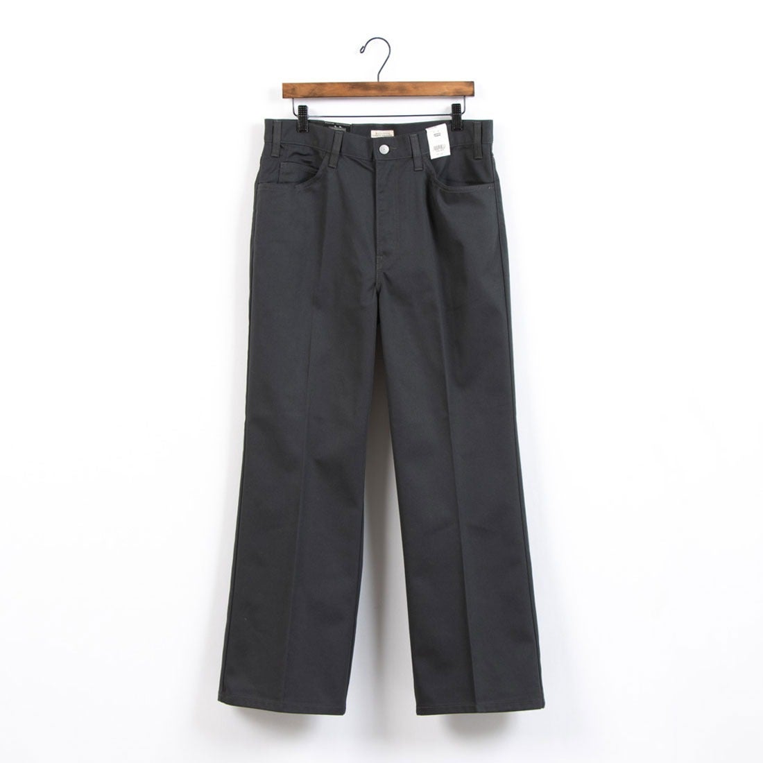 リーバイス LEVI'S STA PREST フレア ブラック PIRATE BLACK
