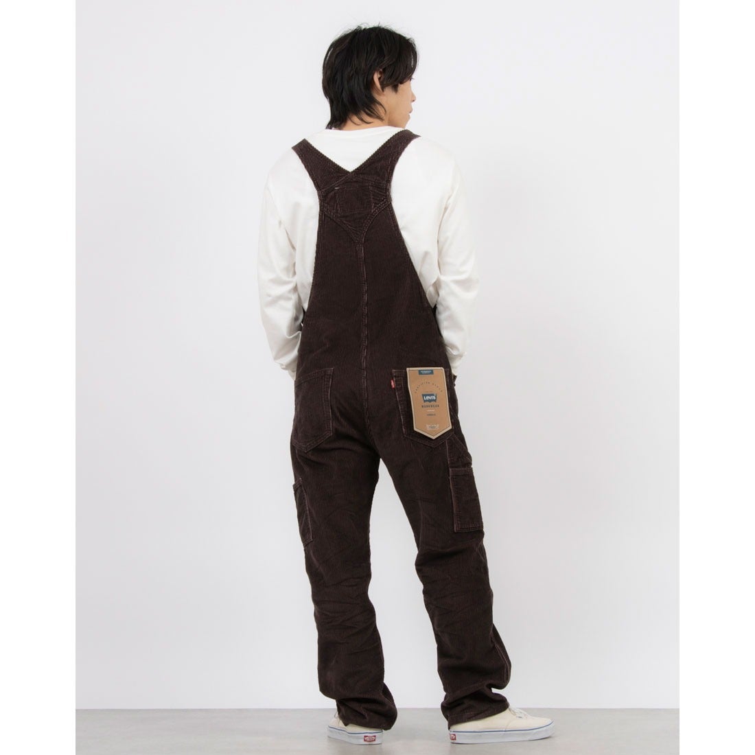 リーバイス LEVI'S WORKWEAR オーバーオール ブラウン BLACK COFFEE