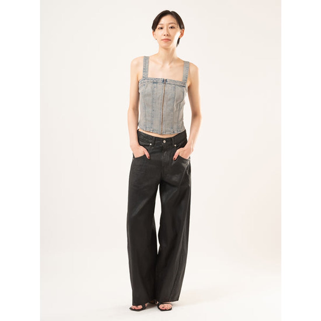 リーバイス LEVI'S SUPER BAGGY バレルジーンズ ブラック （Blacks