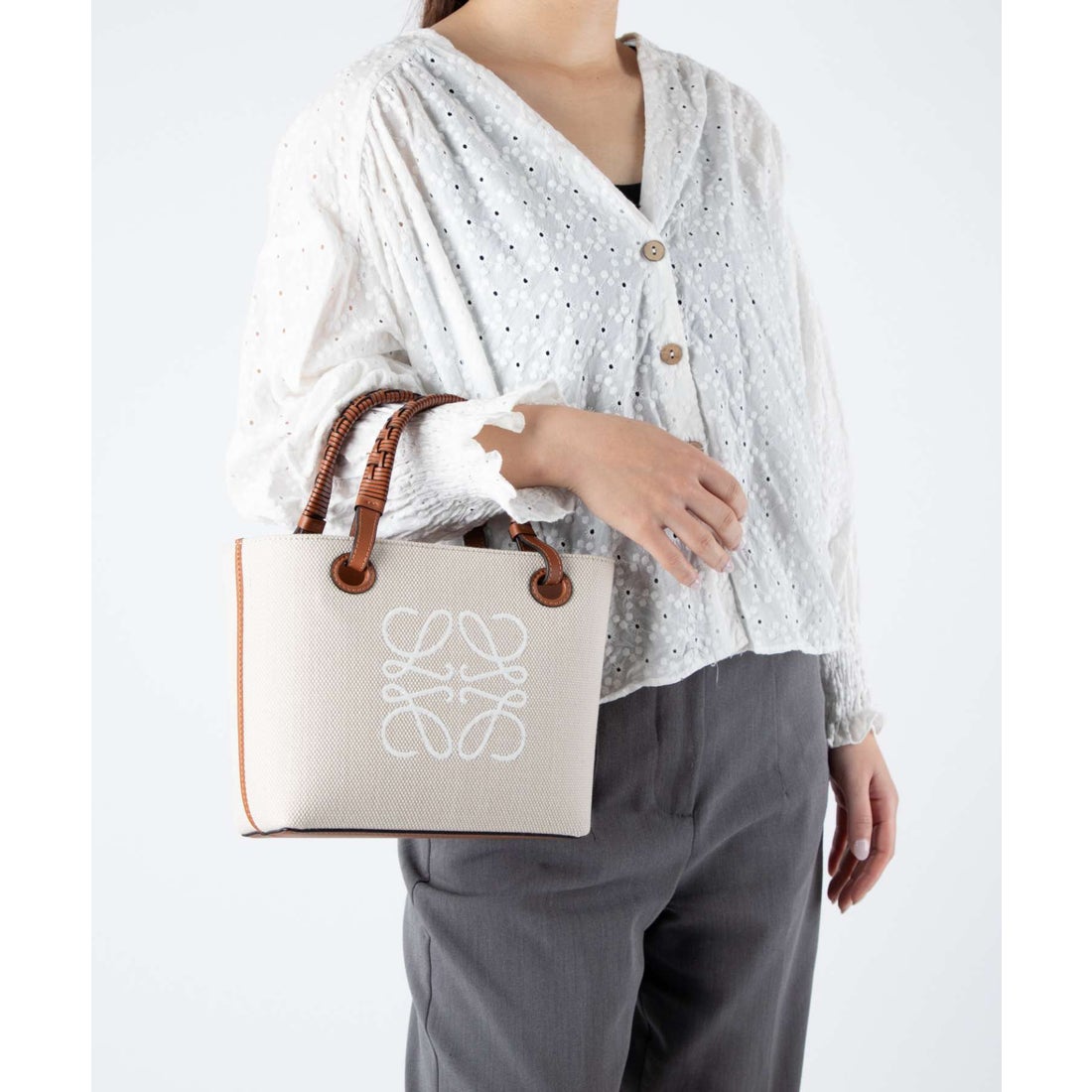 ロエベ LOEWE A717S74X01 ショルダーバッグ ANAGRAM TOTE MINI BAG