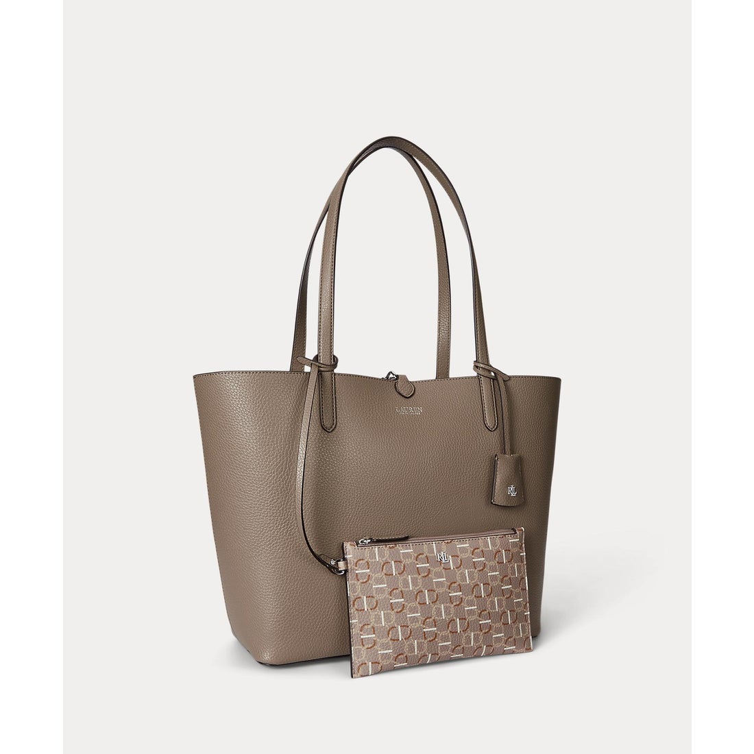 ローレン ラルフ ローレン LAUREN RALPH LAUREN フェイクレザー ラージ