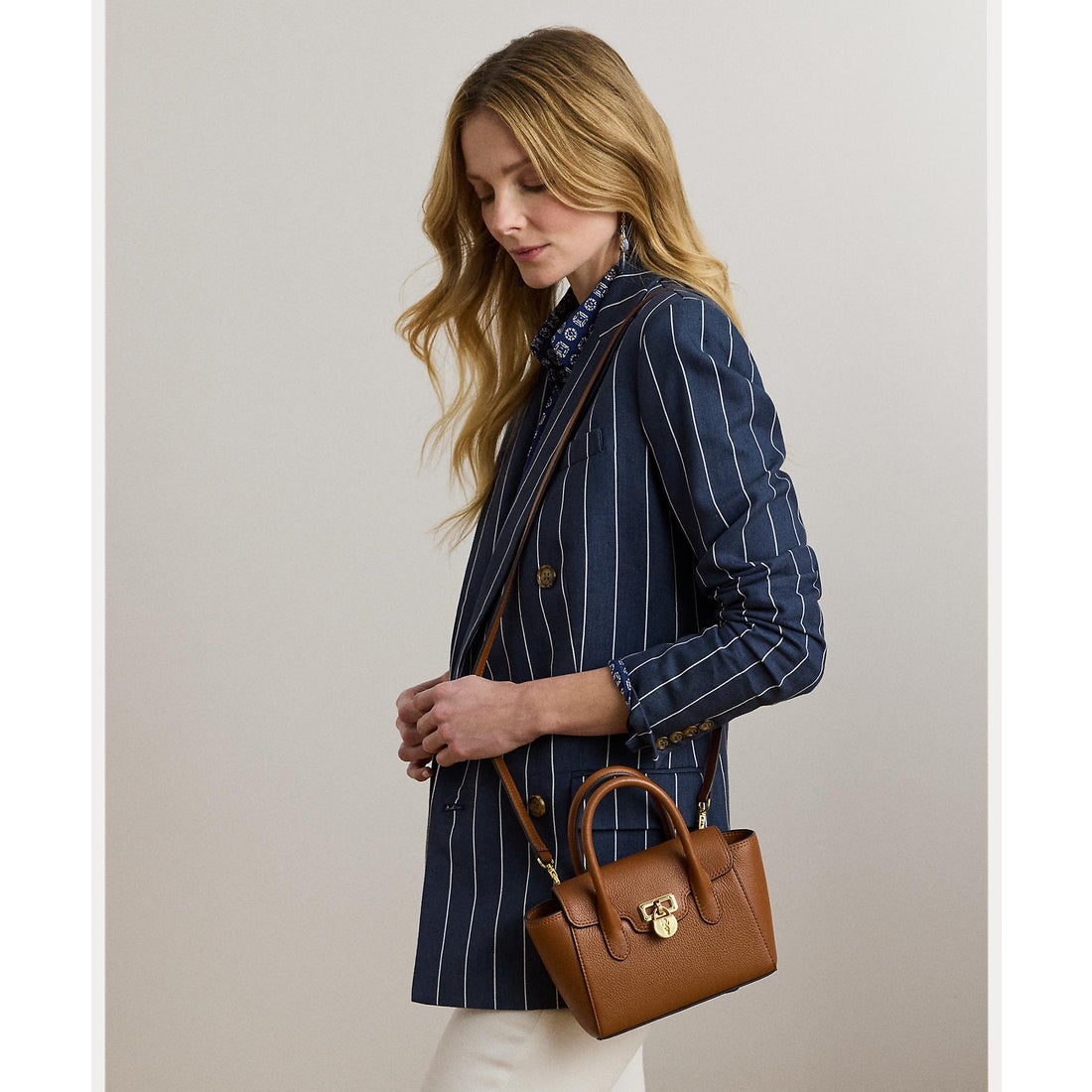 ローレン ラルフ ローレン LAUREN RALPH LAUREN ペブルド レザー