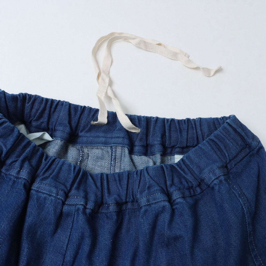 レイトリー LAITERIE 甘織デニムトロワパンツ （BLUE） - ファッション