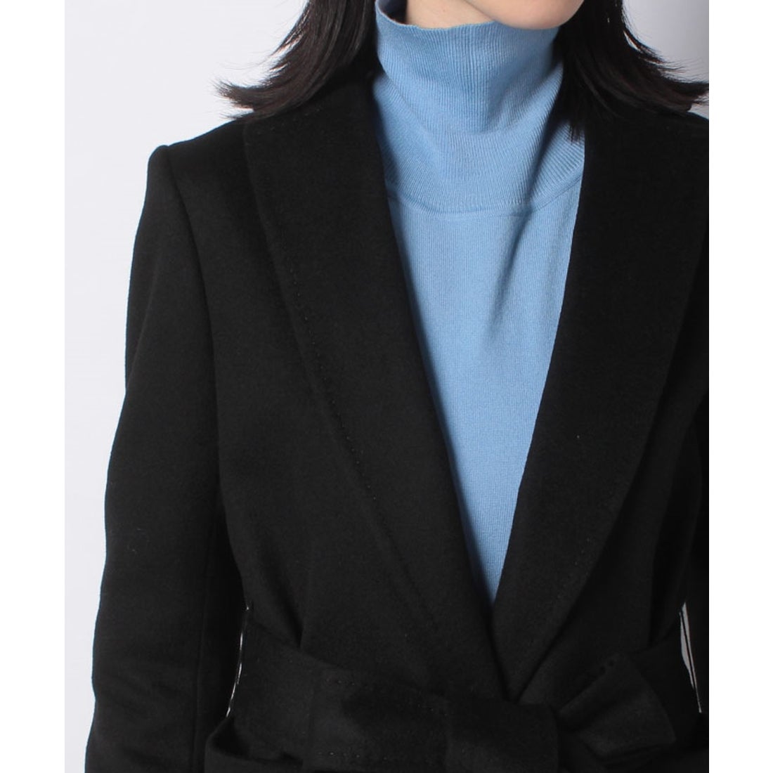 ジョコンダ ロイヤル JOCONDE ROYAL ウールチェスターコート(共布