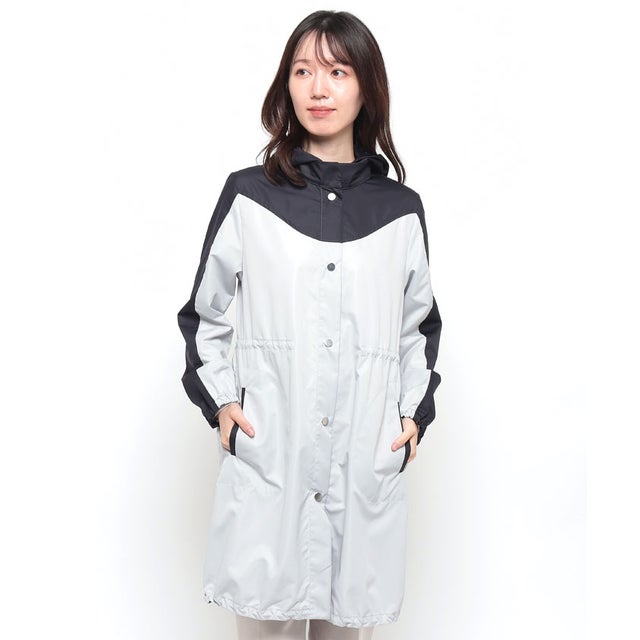 マダム ジョコンダ MADAM JOCONDE フーデッドライトコート （ネイビー