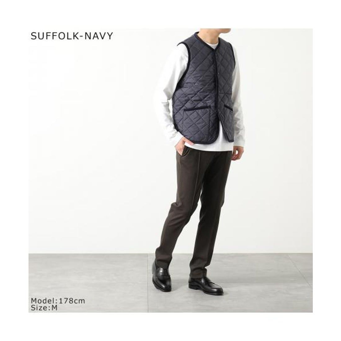ラベンハム LAVENHAM LAVENHAM キルティングベスト THORNHAM SLJ2039