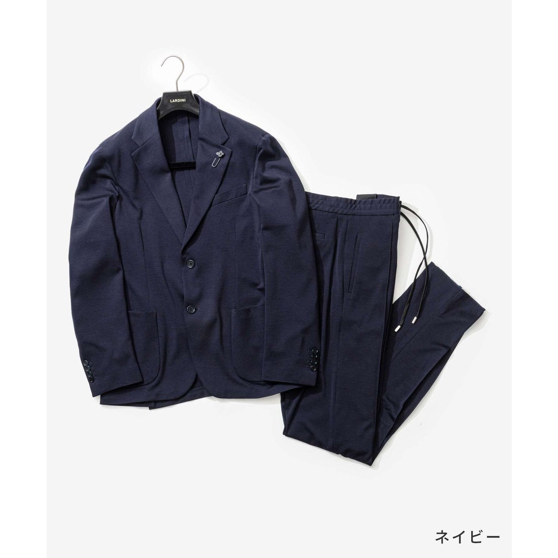 ラルディーニ LARDINI ラルディーニ LARDINI ウールジャージースーツ