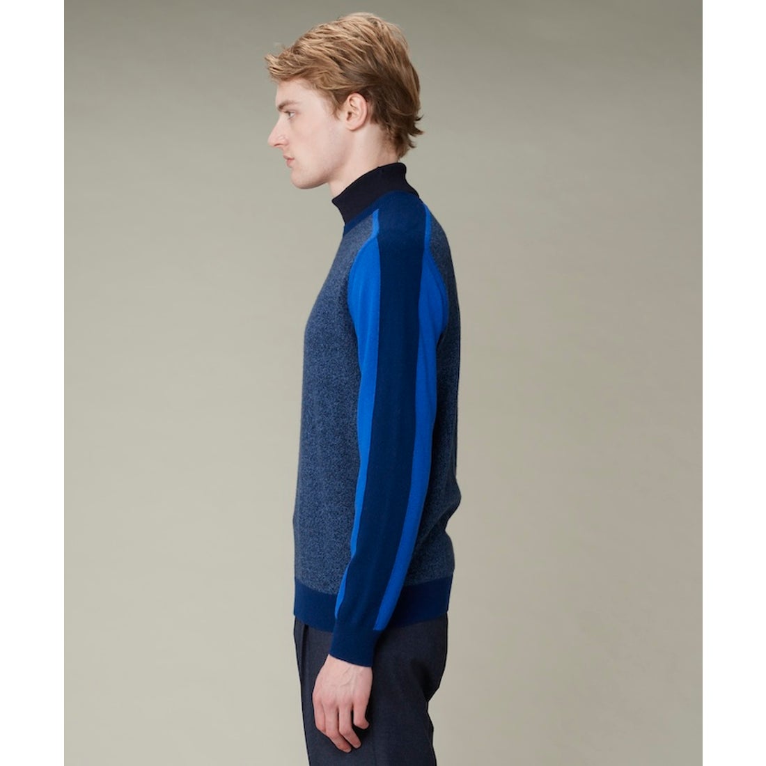 LANVIN SPORT カシミヤクルーネックセーター -デサントストア-DESCENTE