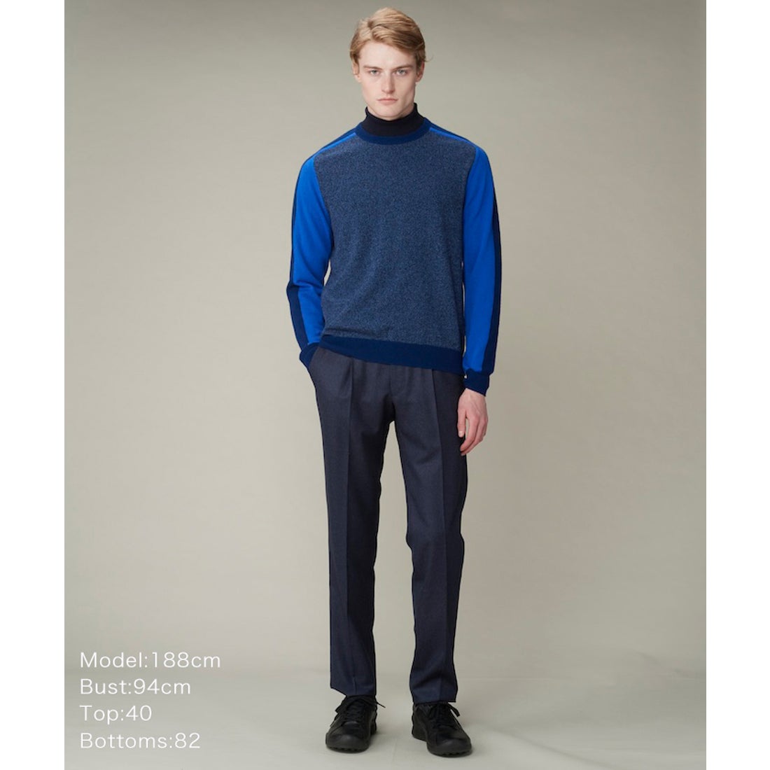 LANVIN SPORT カシミヤクルーネックセーター -デサントストア-DESCENTE