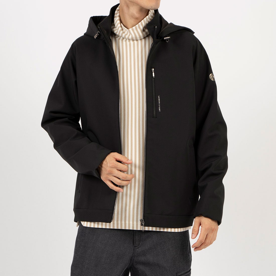 LANVIN SPORT 防寒ブルゾン【はっ水/蓄熱保温裏地付き】 -デサント