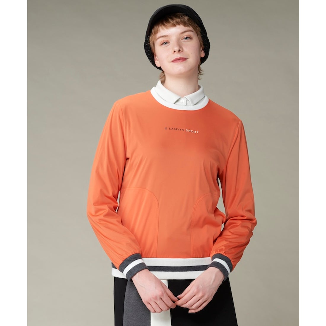 LANVIN SPORT プルオーバーセーター【防風/リバーシブル仕様