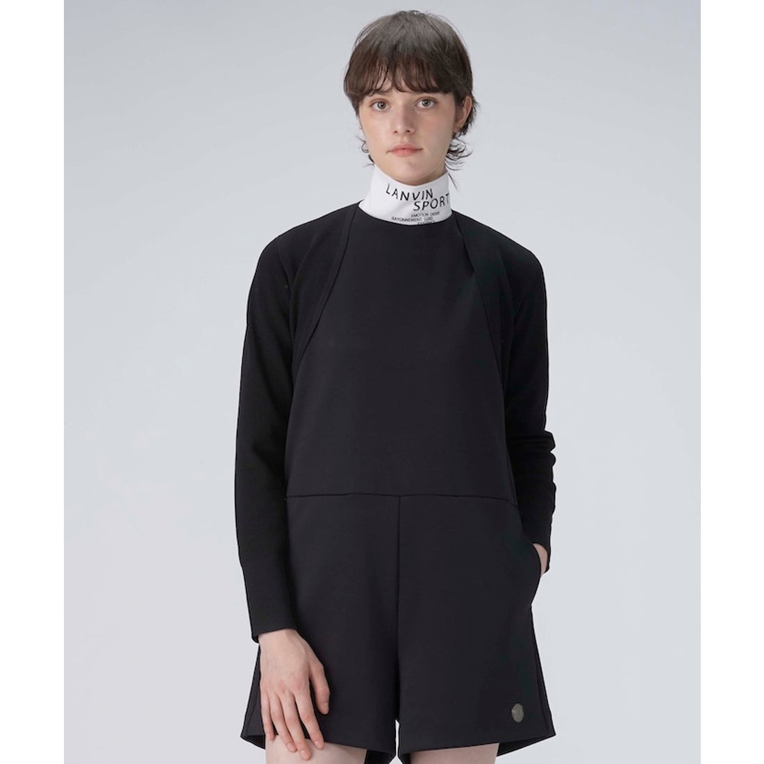 ランバン スポール LANVIN SPORT UVカットニットボレロ -デサント