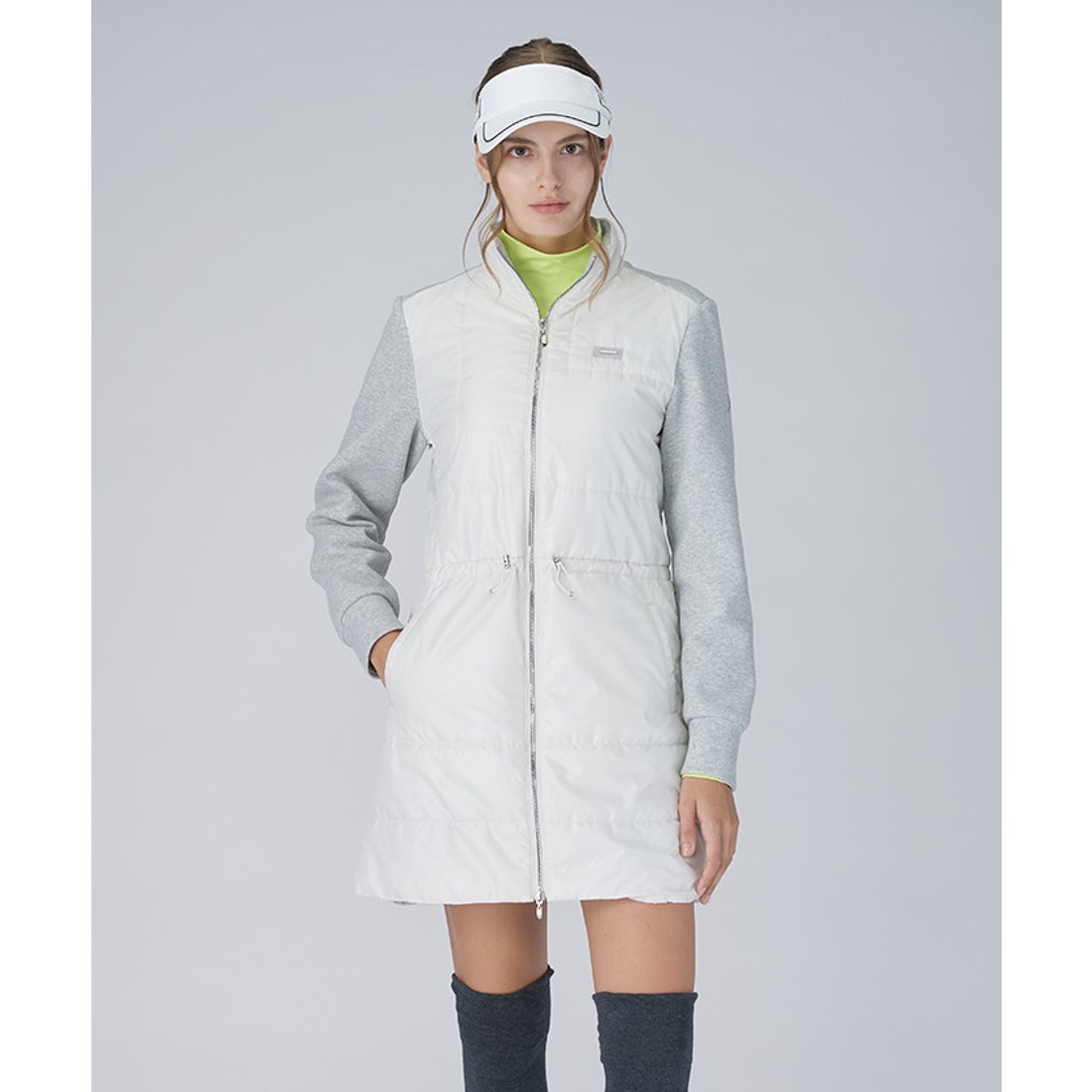 LANVIN SPORT 中綿長袖ワンピース【蓄熱保温】 -デサントストア