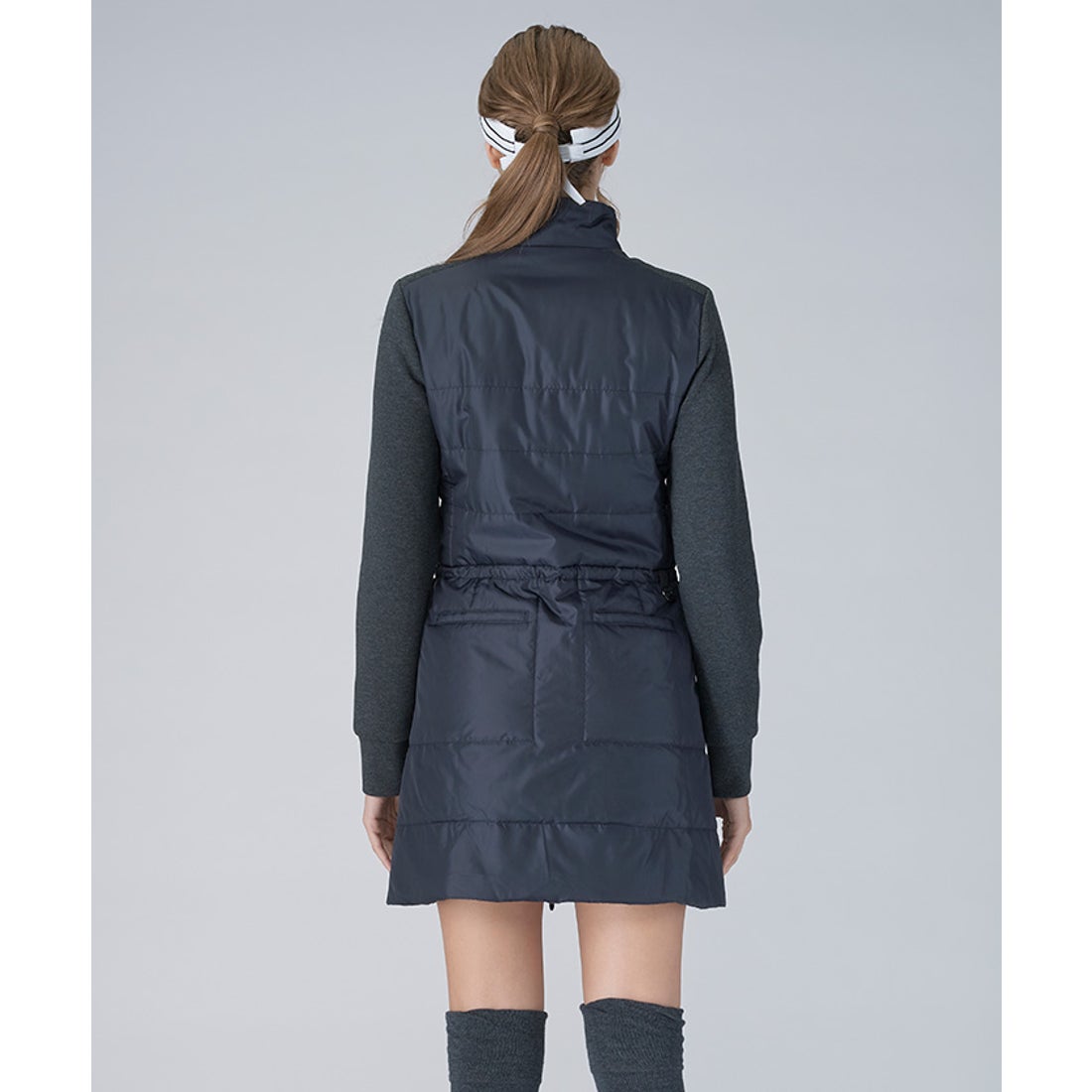 LANVIN SPORT 中綿長袖ワンピース【蓄熱保温】 -デサントストア