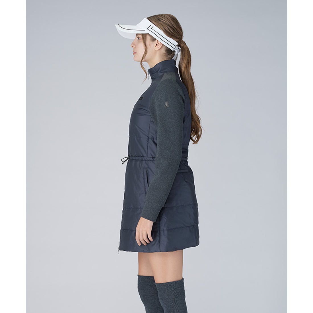 LANVIN SPORT 中綿長袖ワンピース【蓄熱保温】 -デサントストア